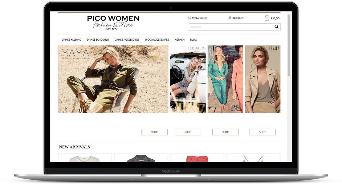 PicoWomen homepage